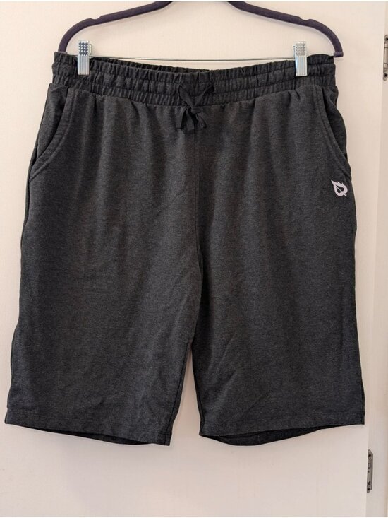 Baleaf Other - BALEAF Mens Dark Gray Athletic Shorts With Drawstring Waist Side Pockets & Back